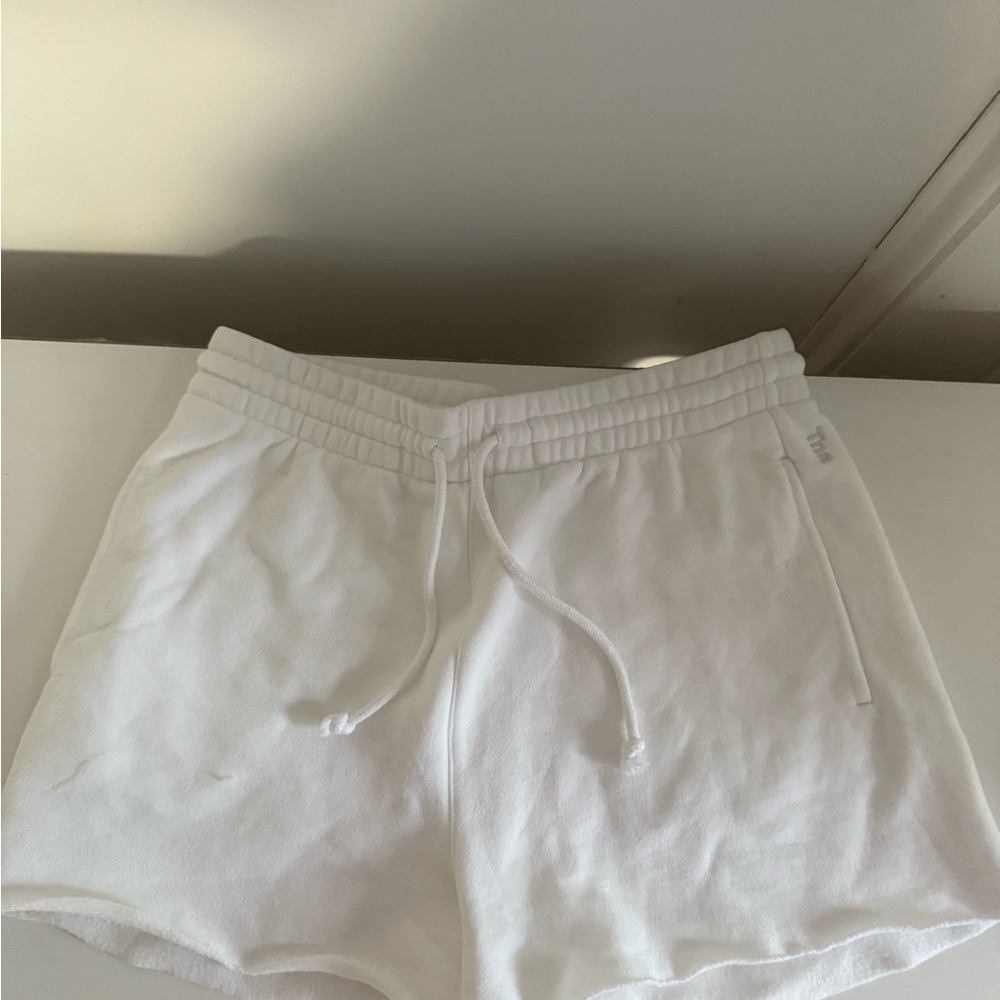 Aritzia White Athletic Shorts